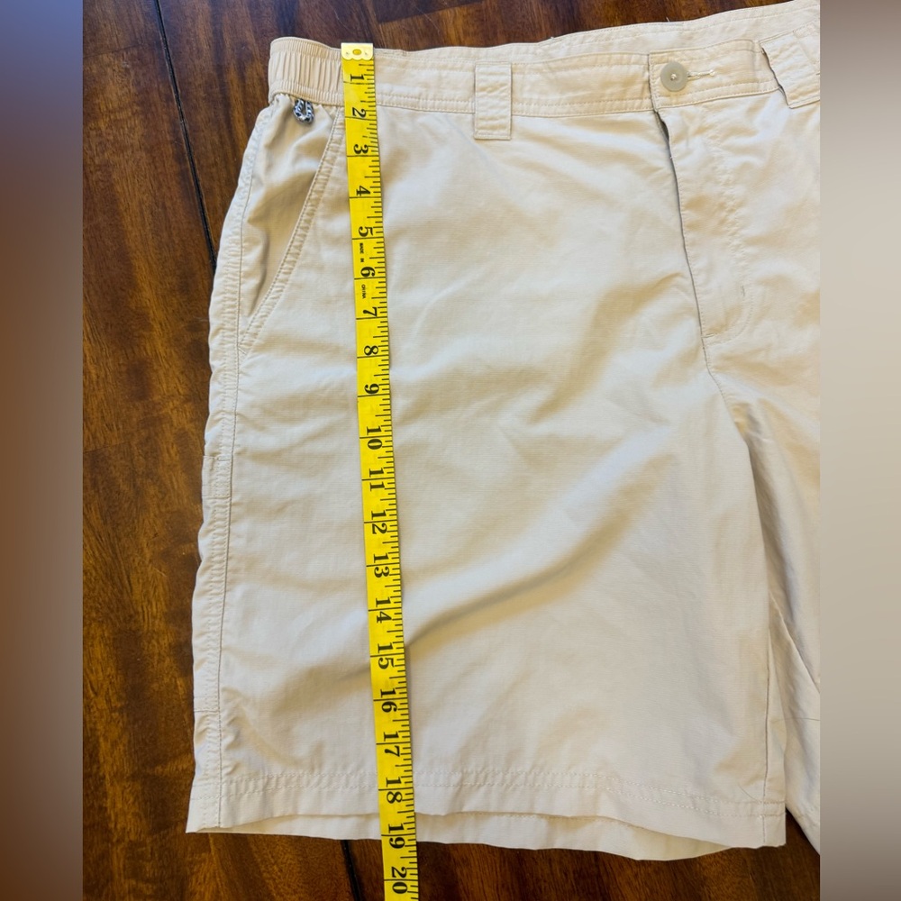 Columbia Sportswear Performance Fishing Gear cargo khaki shorts men’s 38 - Picture 14 of 14